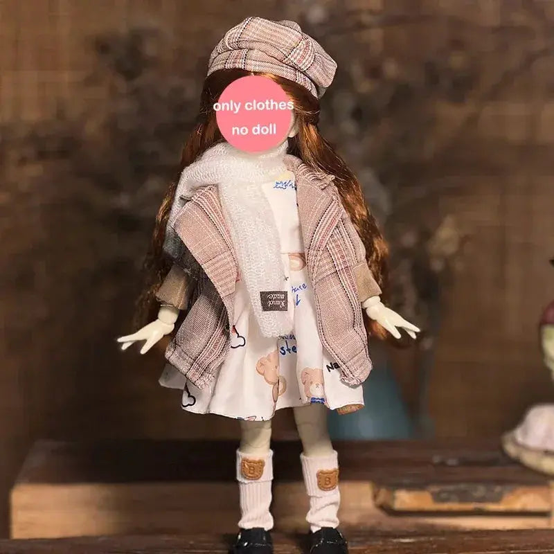 Lolita Doll Multi Layer Cake Skirt For One Sixth BJD - ToylandEU