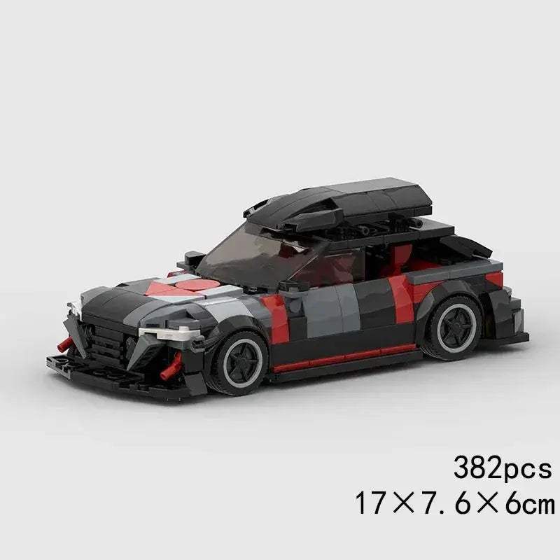 MOC LEGO Compatible Race Car Building Blocks Set For Kids - ToylandEU