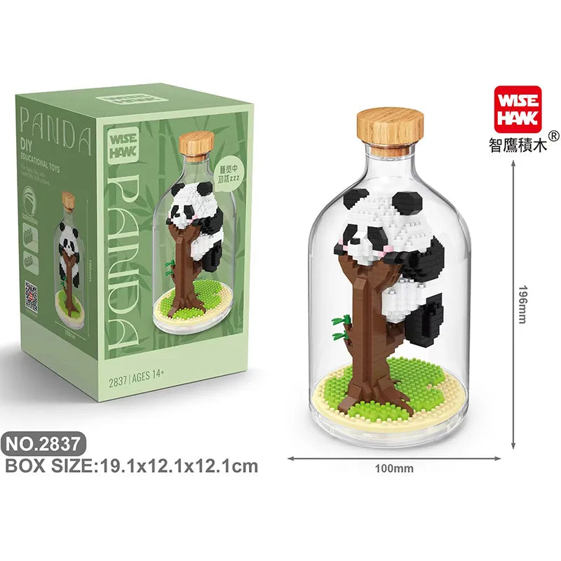 Panda Diamond Bricks Building Blocks for Girls and Boys - DIY Toy Game Gift - ToylandEU