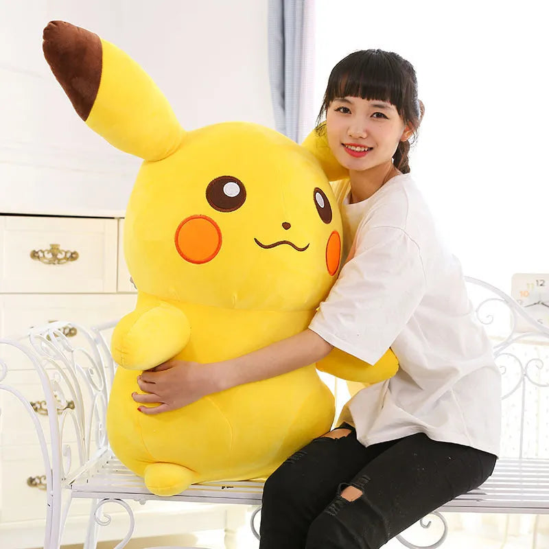 Big Size 65cm Pokemon Pikachu Plush Stuffed Toys Anime Squirtle - ToylandEU