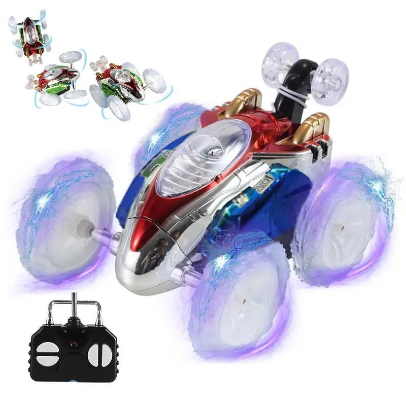 Ultimate 360° LED Stunt RC Car for Kids - Adventure Awaits!