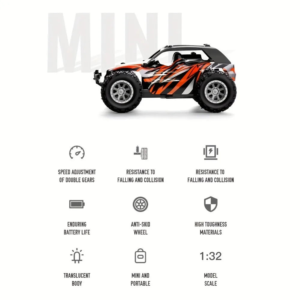 Speedy 1:32 All-Terrain Remote Control Car - Perfect Christmas Gift!