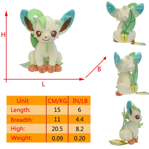 30 Styles Pokemon Eevee Pulsh Toys Shiny Sylveon Jolteon Glaceon Toyland EU