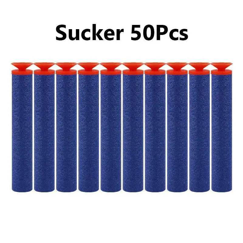 EVA Soft Round Suction Head Refill Darts for Nerf Guns - ToylandEU