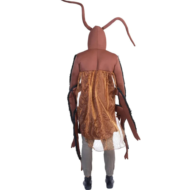 Hilarious Cockroach Costume for Family Fun - Perfect for Halloween & Events