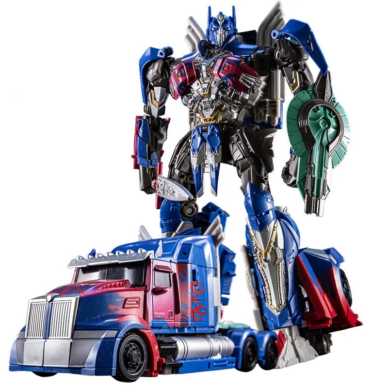 Optimus Prime Adaptable Action Figure Toy with Alloy Plastic Robot Car - ToylandEU