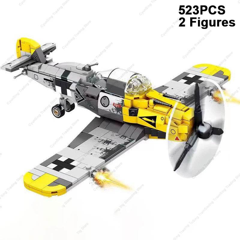 Military F/A-18E Super BumbleBee Fighter Plane Building Blocks - ToylandEU