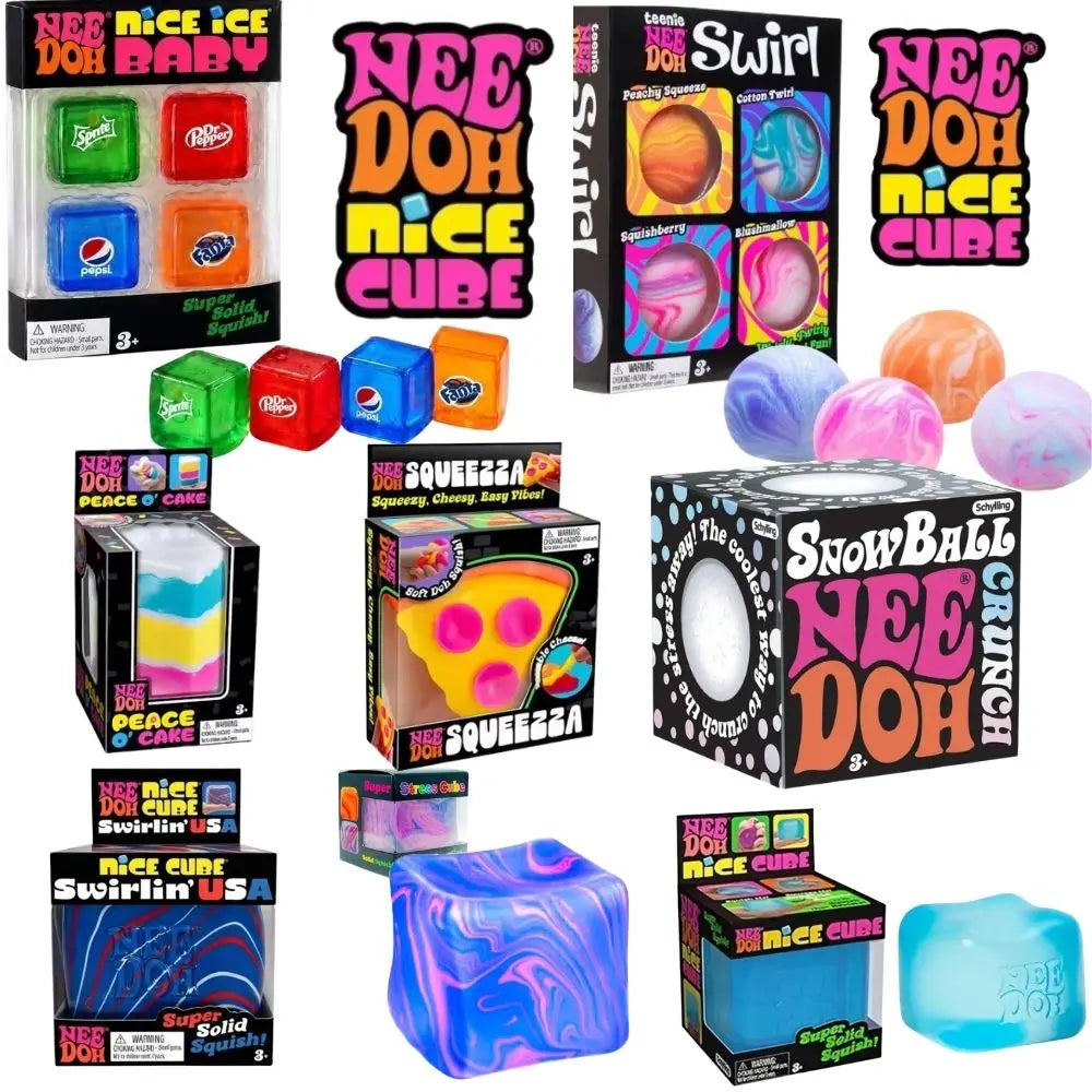 Sensory Cube | Stress Relief Squeeze | Focus Aid For Teens