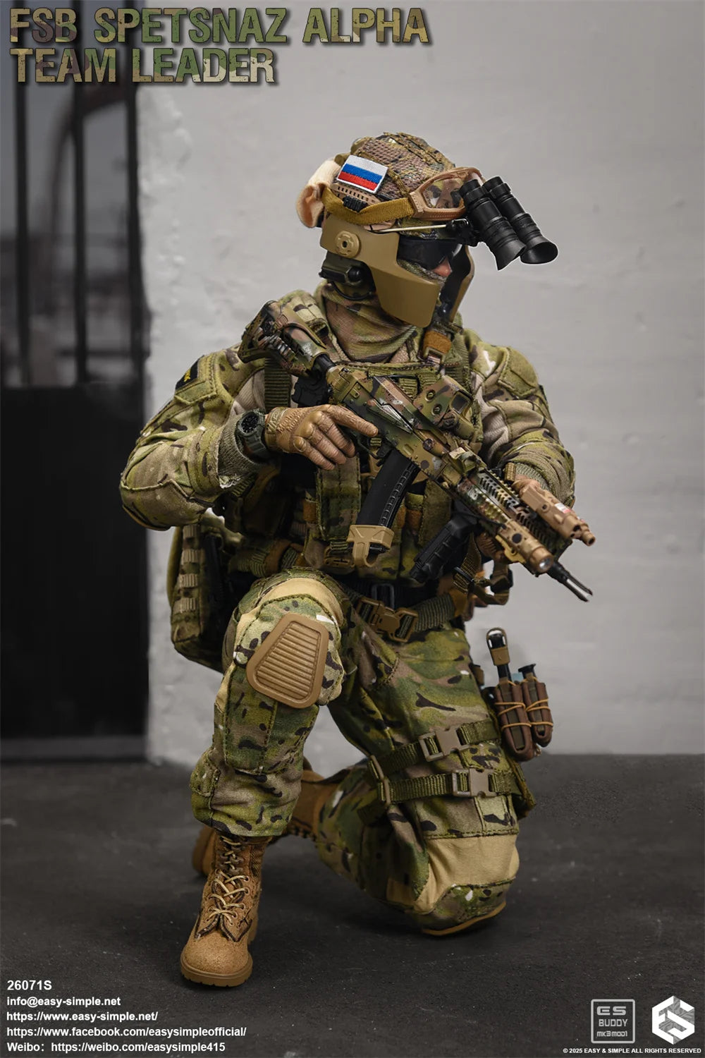Action Figure Set | One Sixth Scale | FSB Alpha Soldier Full Set | 12 Inch