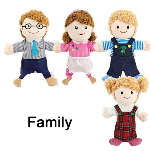 Family Hand Puppet Glove Set - Plush Doll Toy for Kids and Children ToylandEU.com Toyland EU