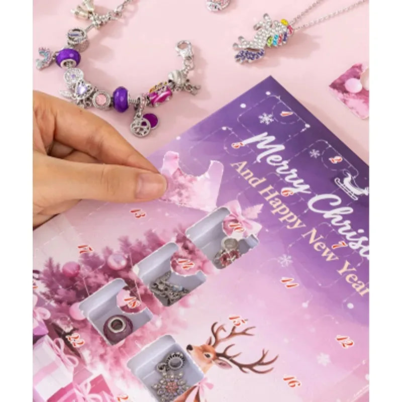 Advent Calendar | 2026 Jewelry Gift Box | 24 Day DIY Bracelet Countdown | Christmas And New Year Gift