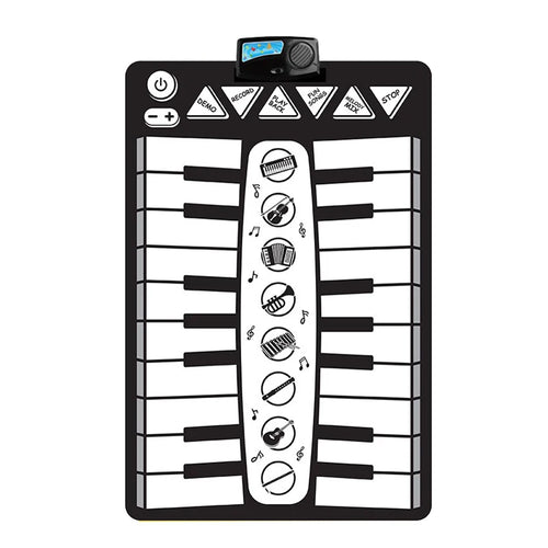 Baby Music Instruments Piano Double Row Keyboard Electronic Dance Mats ToylandEU.com Toyland EU