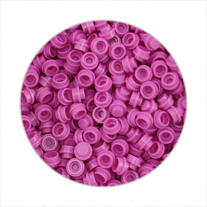 Building Block Plates | 1X1 Round Shape | Lego Compatible | Assorted Pack