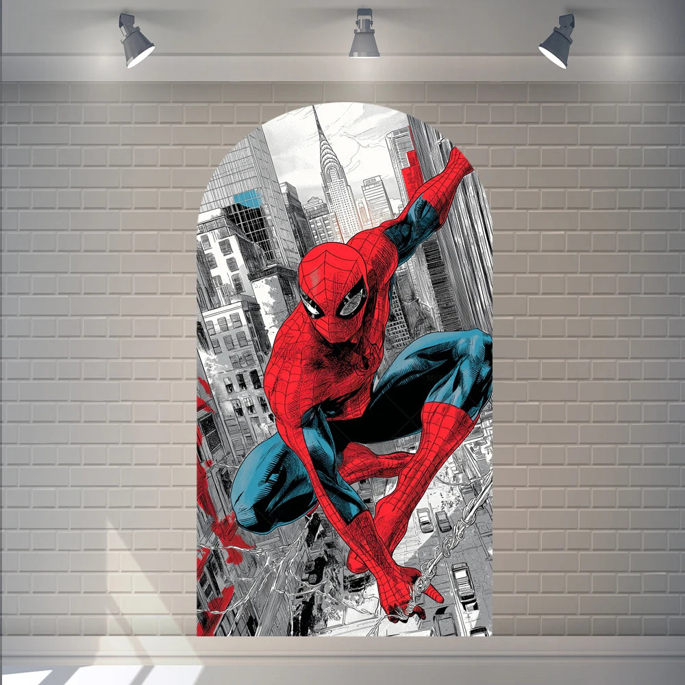 Photography Backdrop | SpiderMan Theme | Custom HD Print | Sizes