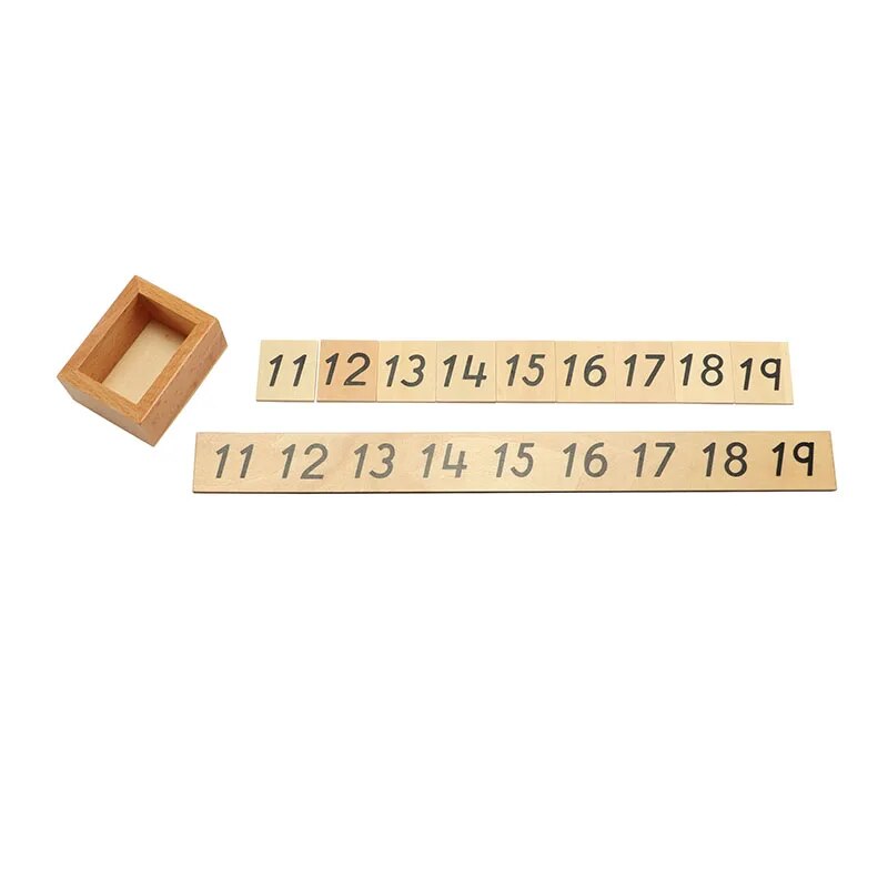 Wooden Beech Beads Number Learning Math Game Toy for Kids - ToylandEU