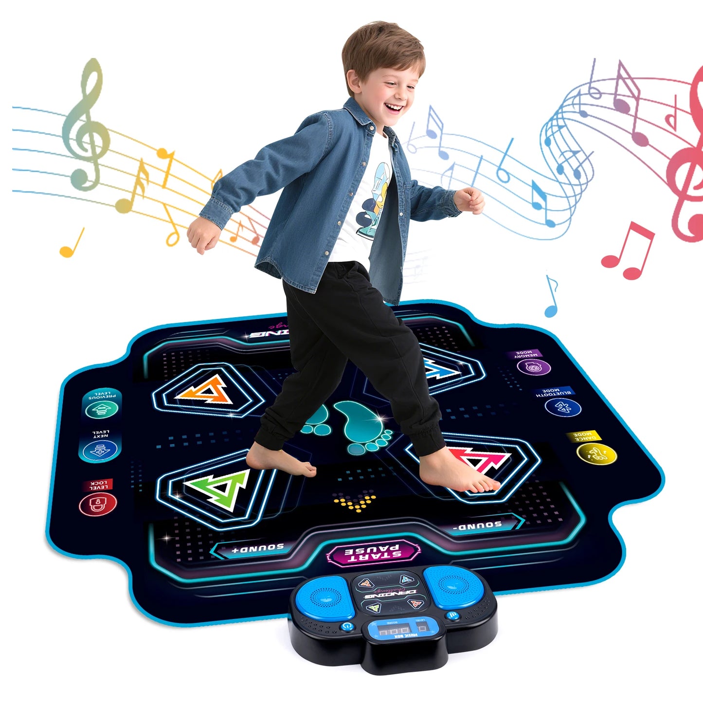 Electronic Dance Mat For Kids With 9 Levels And Music