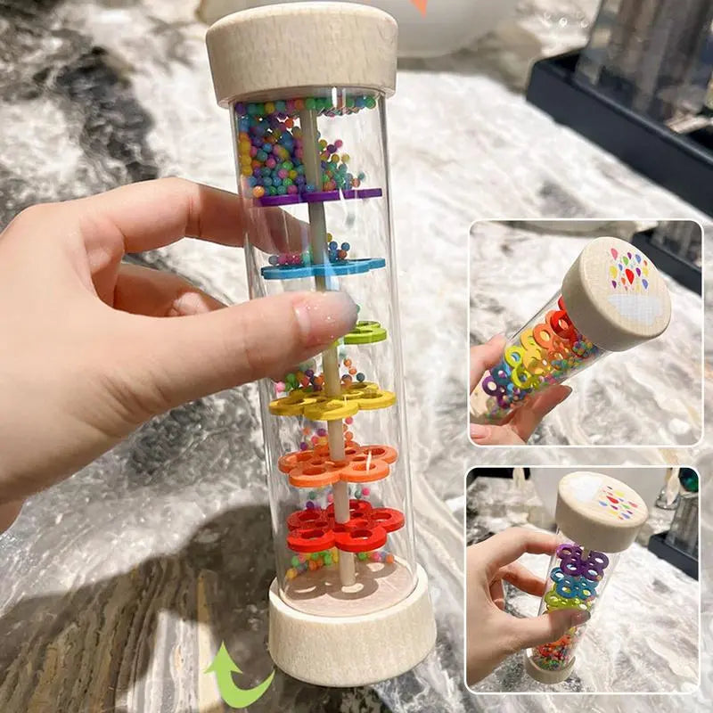 Baby's Educational Musical Rain Stick Toy - ToylandEU