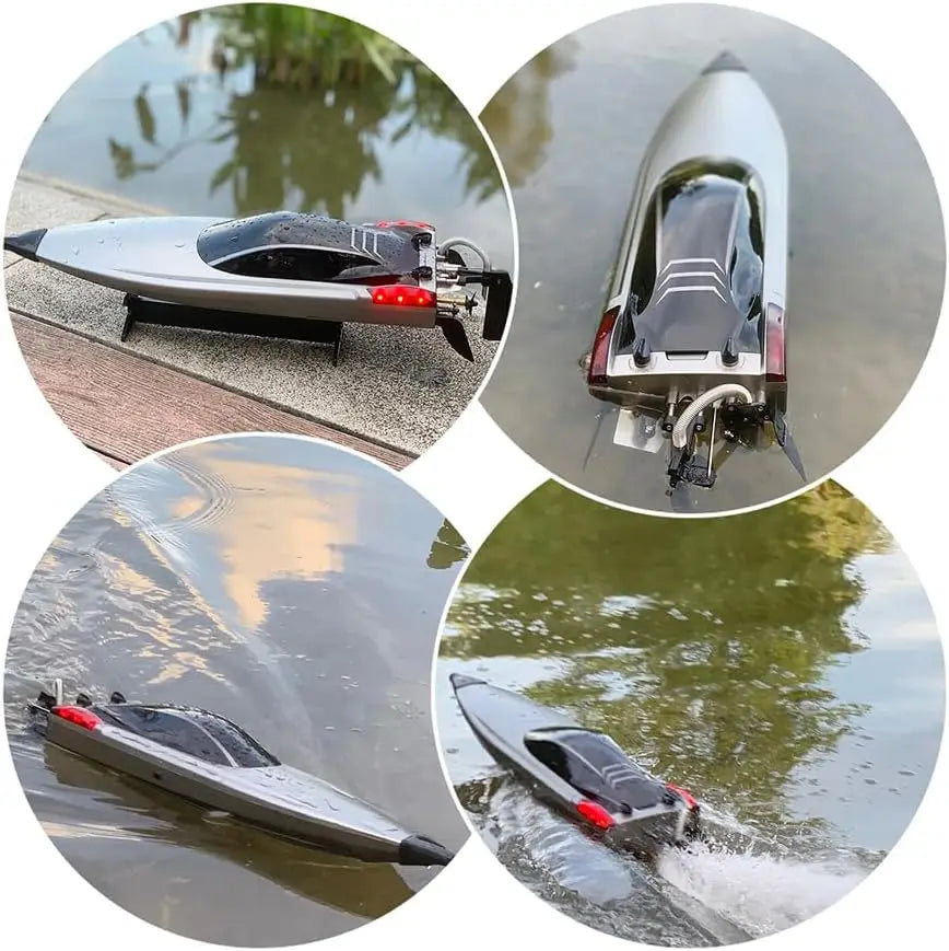 RC Speed Boat | 2.4G Remote | 40-45km/h Brushless | 22.8in