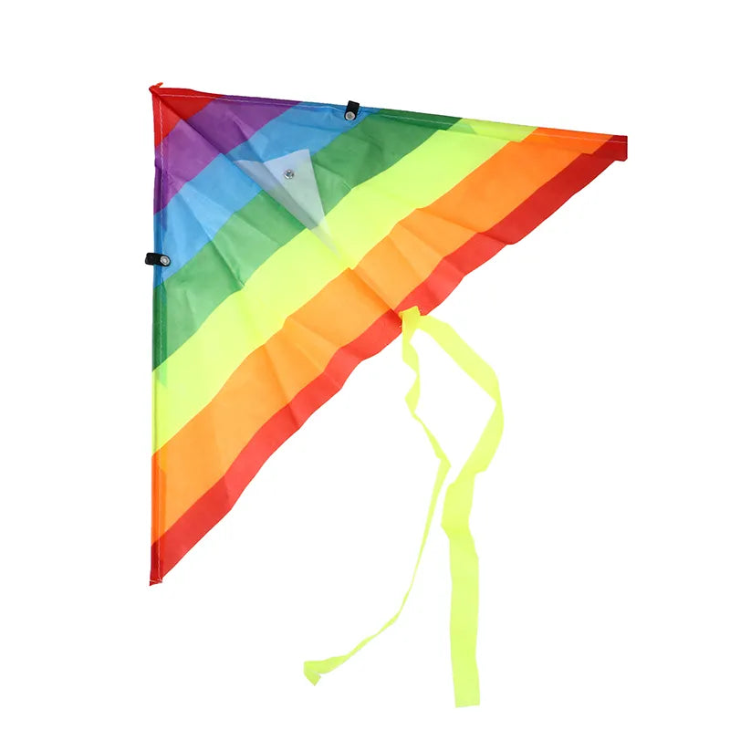 Rainbow Kite with 50 Meter Kite Line for Children