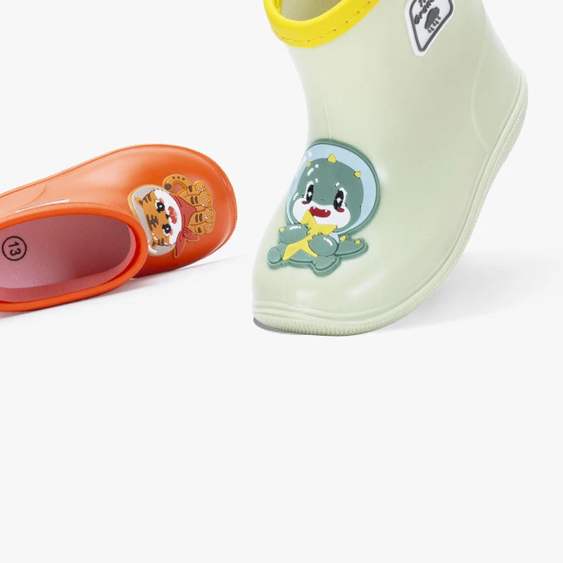 Toddler Rain Boots | Waterproof | Easy On | For Ages 1 To 6