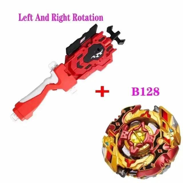 Burst Gyro Spinning Top With Launcher Metal Booster - ToylandEU