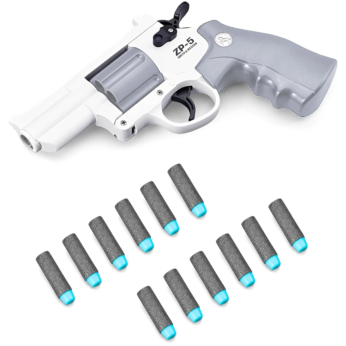 Toy Gun | Revolver Style | Plastic ABS Safe Toy | Unisex 6-12 Years