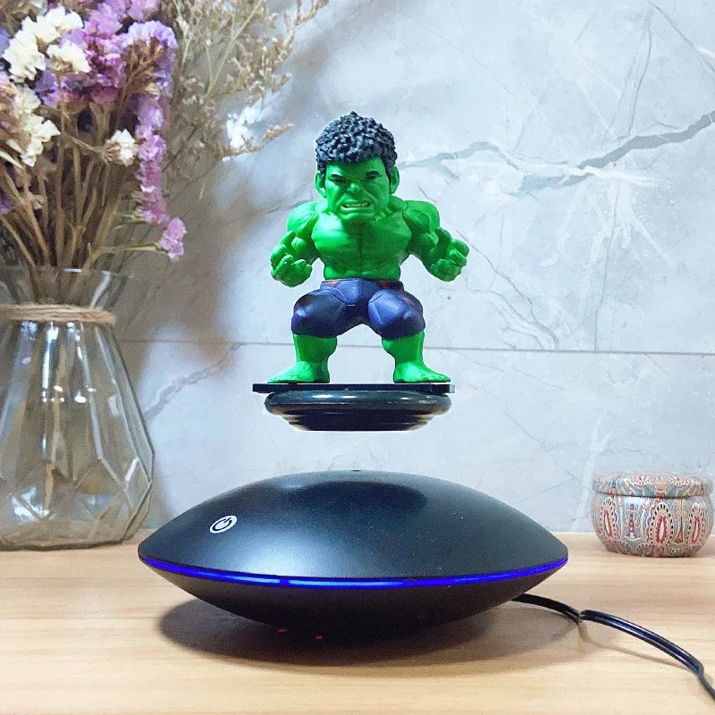 Levitating Iron Man Figure with Glowing Desktop Display - ToylandEU