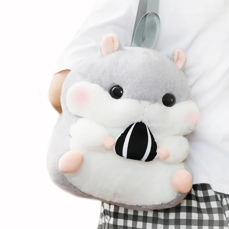 Hamster Plush Shoulder Backpack for Kids and Adults - ToylandEU