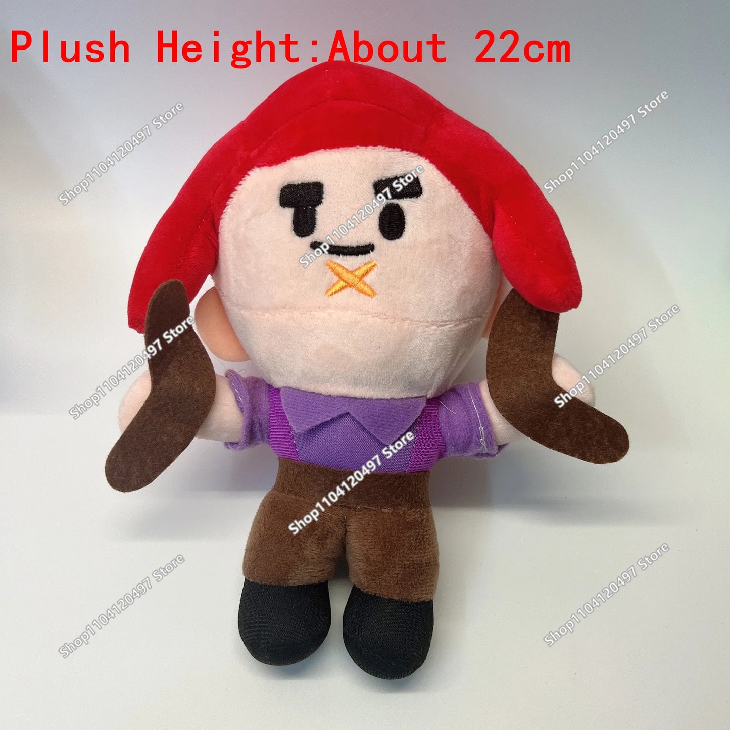 Plush Toy | Spike Plush 10cm-25cm | Brawler Cartoon Theme | Game Character