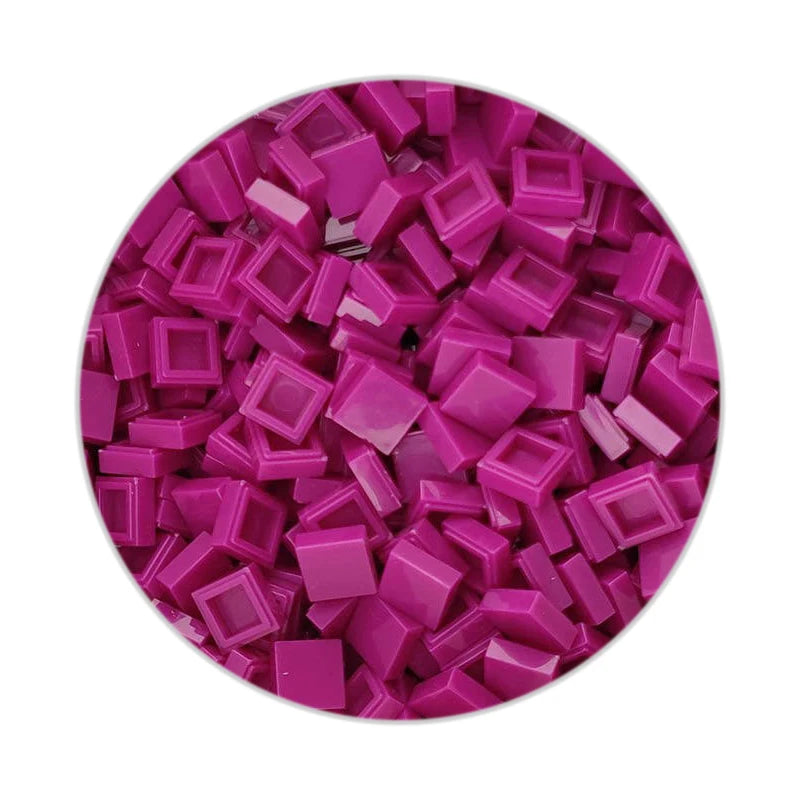Smooth 1x1 Building Blocks | MOC Pixel Particles | DIY Kids Set