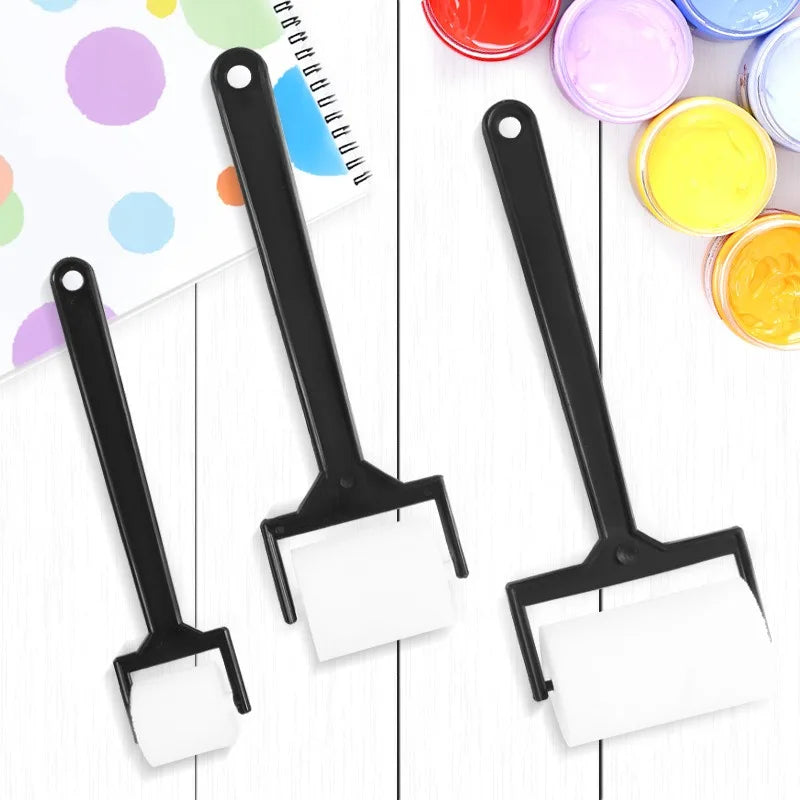 Kids' Sponge Stamp DIY Paint Brush Set - Set of 3 - ToylandEU