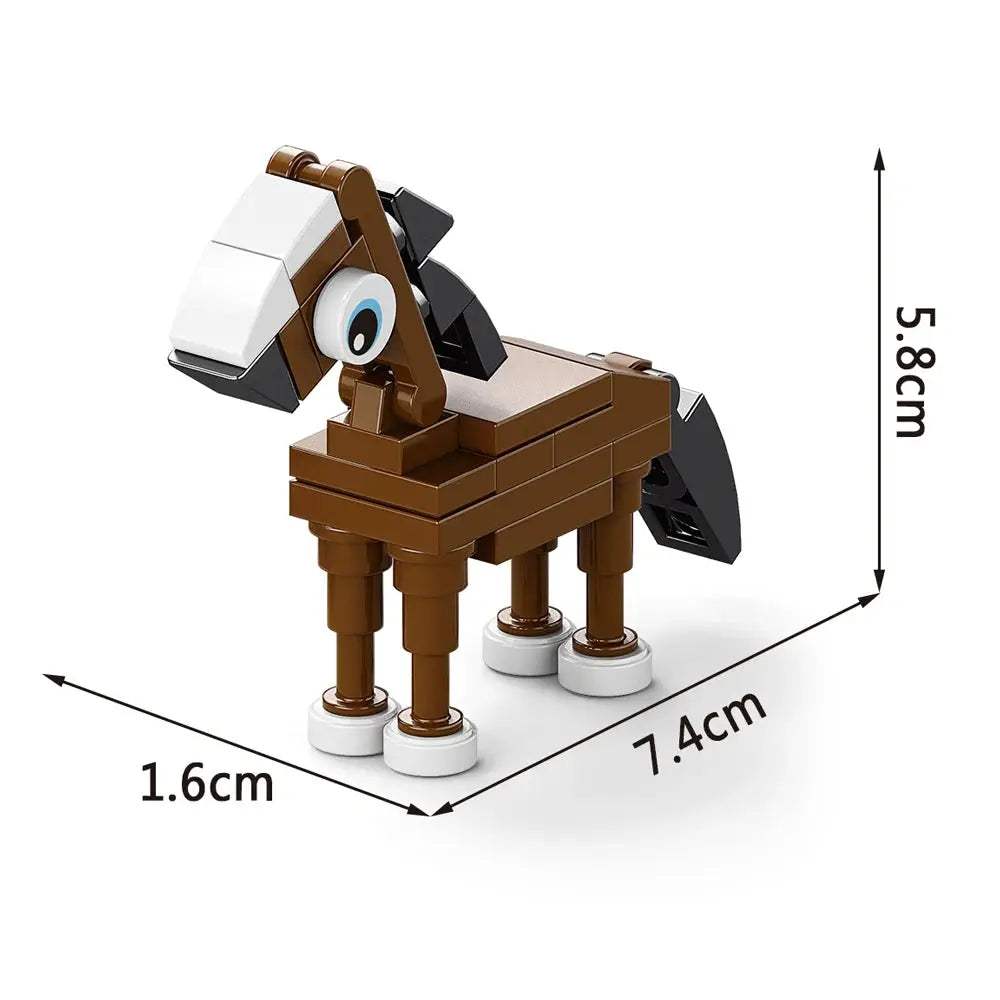 Insect World Animals Scorpion Mantis Ants Spider Birds Marine Animal Building Blocks Toys Desktop Ornaments Bricks Kids Gift - ToylandEU