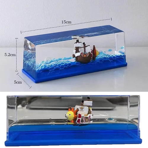 Anime One Piece Thousand Sunny Drift Bottle  Decoration Model ToylandEU.com Toyland EU