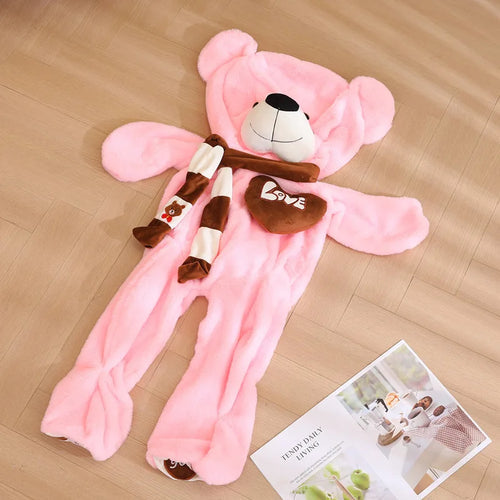 80-180cm Giant Size Teddy Skin Plush Toy Soft Animal Love You Scarf ToylandEU.com Toyland EU