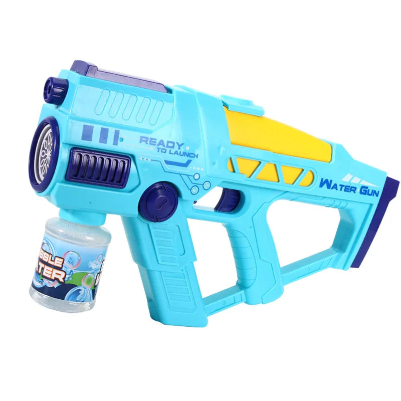 Space electric bubble machine 2-in-1 water gun, automatic spray - ToylandEU