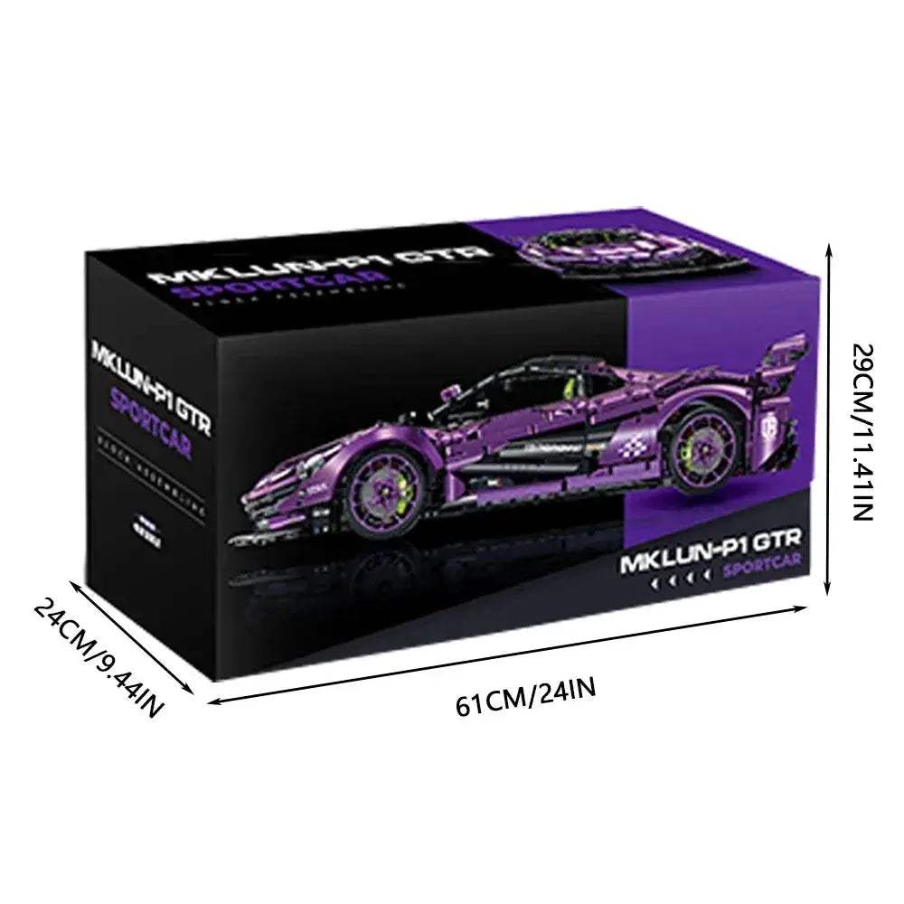 Sports Car Building Blocks Set For Kids Educational Gift Idea - ToylandEU