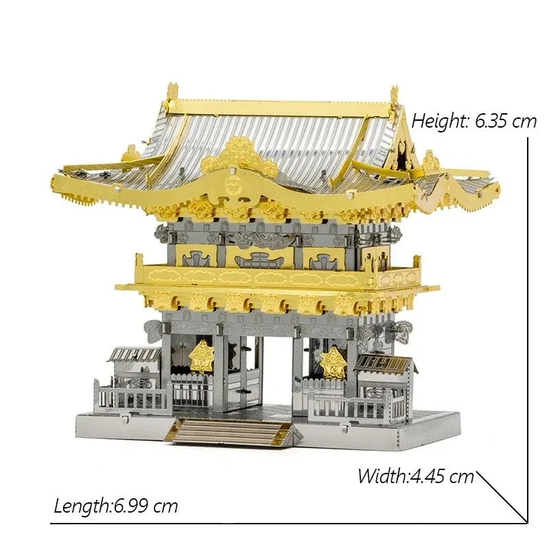 3D Metal Puzzle | Yue Yang Tower | Suzhou Lantern | Adult Gift