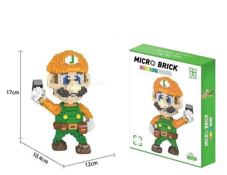 Funny Joy Cartoon Anime Dinosaur Blocks Building Toy Bricks Educational Brinquedos Children Christmas Gift - ToylandEU