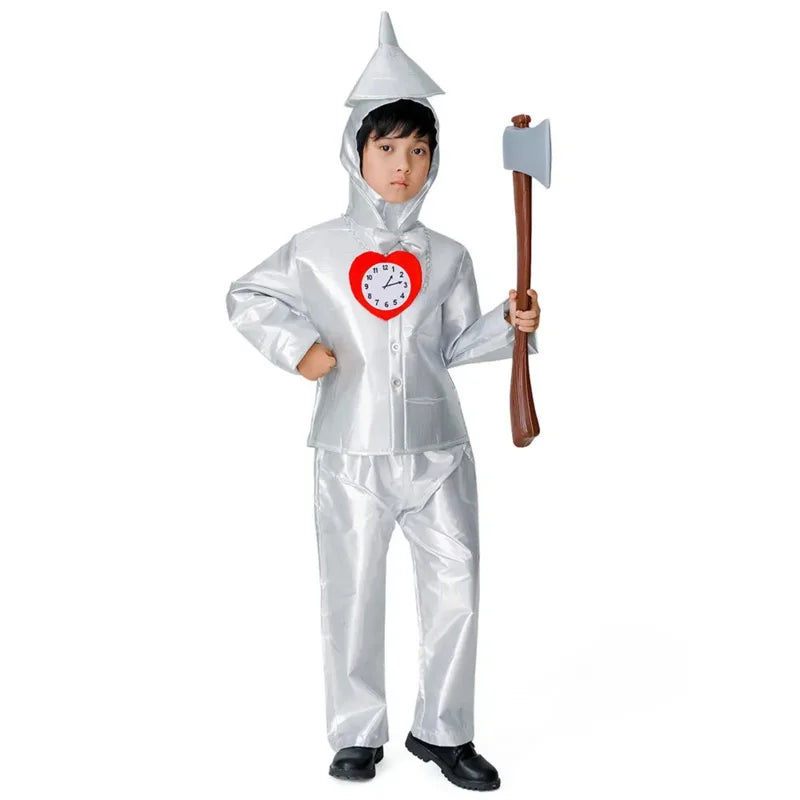 Magical Tin Man Costume for Kids & Adults - Perfect for Halloween Fun