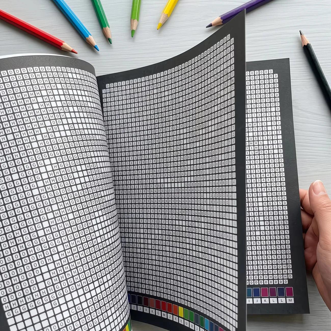 Color By Number Coloring Book | 32 Pages | Toylandeu™