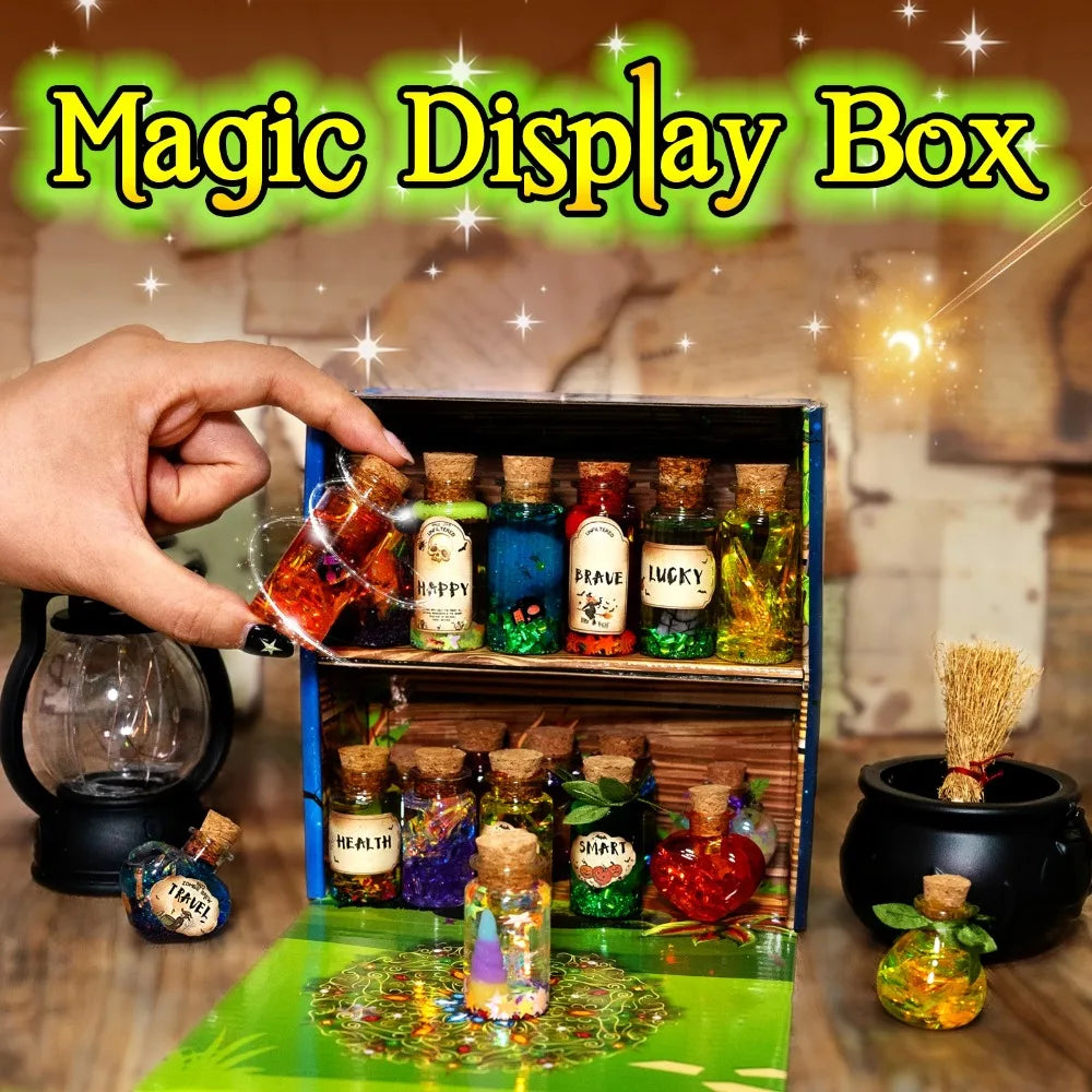 Potion Making Kit | Ages 6-12 | Fairy Potion Bottles | DIY Craft Toy