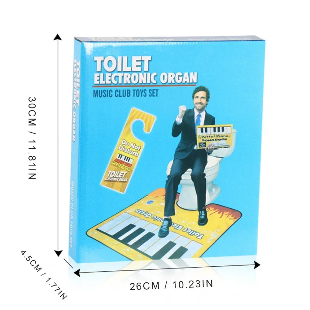 Toilet Piano Mat Musical Bathroom Keyboard Rug For Home - ToylandEU