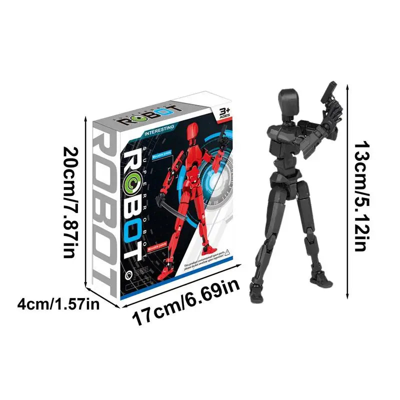 Articulated Robot Action Figures - Creative Collectibles for Teens & Adults