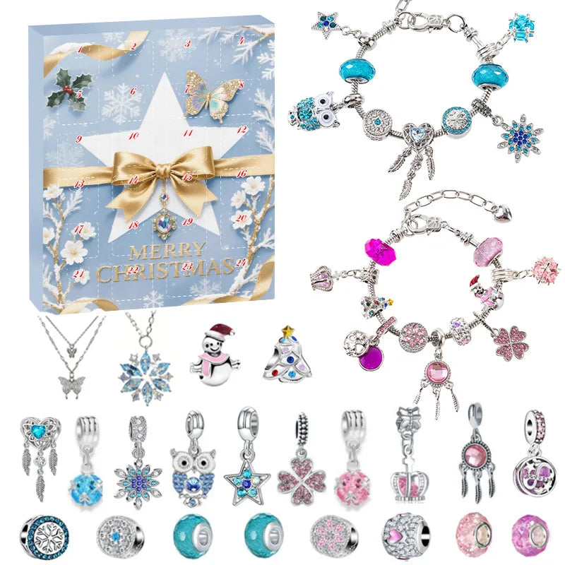 Advent Calendar | 2026 Jewelry Gift Box | 24 Day DIY Bracelet Countdown | Christmas And New Year Gift