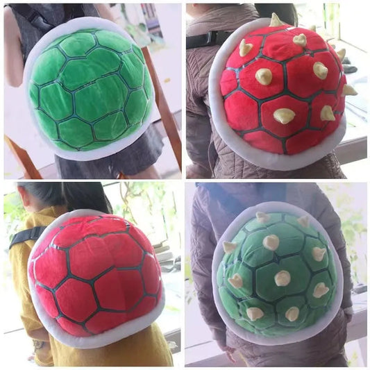 Super Koopa Turtle SchoolBag with Green Turtle Shell - 30cm, 4 Styles - ToylandEU