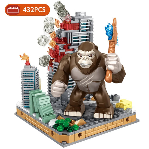 Creative Monster Godzilla Building Blocks with Mechanical Features ToylandEU.com Toyland EU