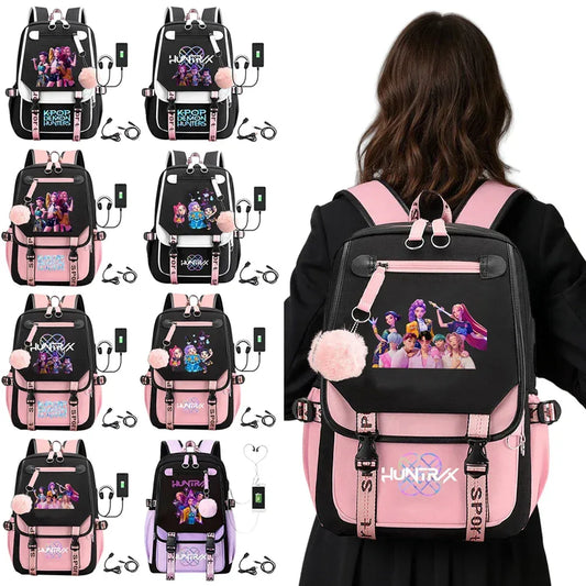 Demon Slayer Backpack With USB Charging And Large Capacity - ToylandEU