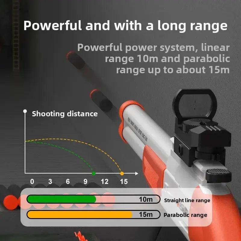  S686 Dual Barrel Toy Gun Airsoft Launcher Soft Bullets -  ToylandEU™