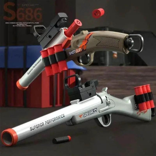  S686 Soft Bullet Toy Gun Airsoft Launcher Outdoor Sports CS Game Weapon for Boys Gift -  ToylandEU™