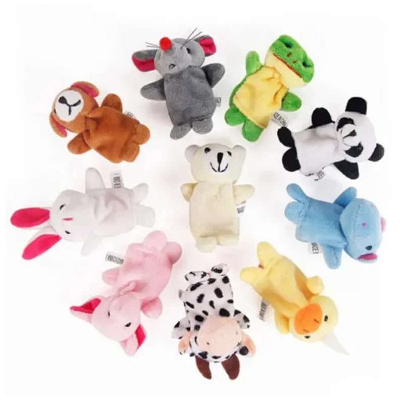 Cute Animal Finger Puppets for Baby's Educational Play - ToylandEU